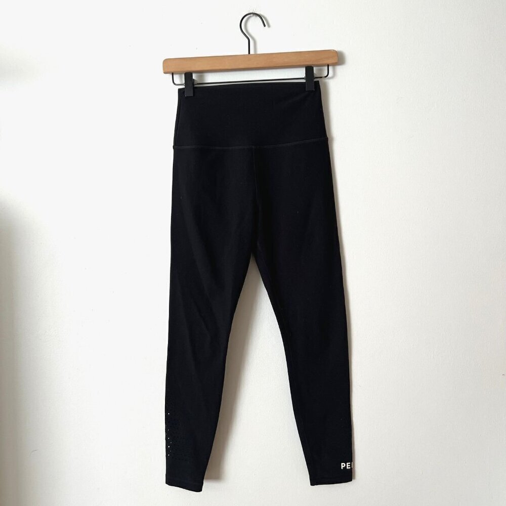 Peloton Black High Rise 7/8 Leggings Women's Size Small